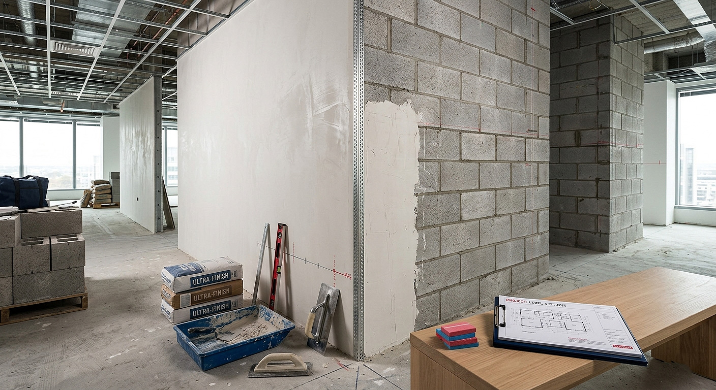 Block and Plastering Works